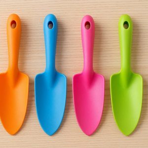 21 Colorful Polypropylene Hand Trowel Set for Kids Gardening