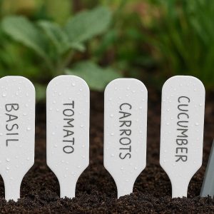 25 Waterproof Plant Labels with Pencil for Outdoor Garden Use