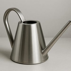 7 Stainless Steel Modern Watering Can with Ergonomic Handle