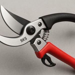 9 Professional Bypass Pruning Shears with Precision Sharp SK5 Steel Blades